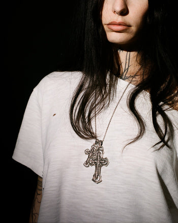 Armored Cross Pendant
