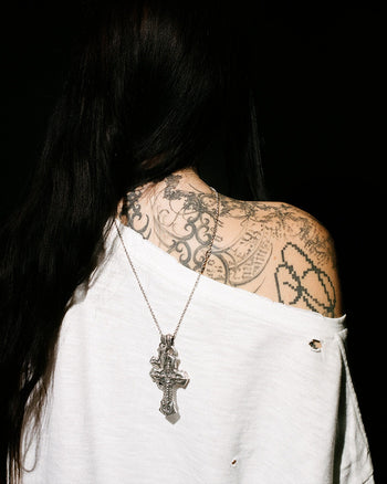 Armored Cross Pendant