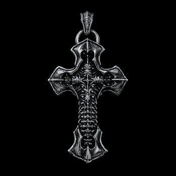 Armored Cross Pendant