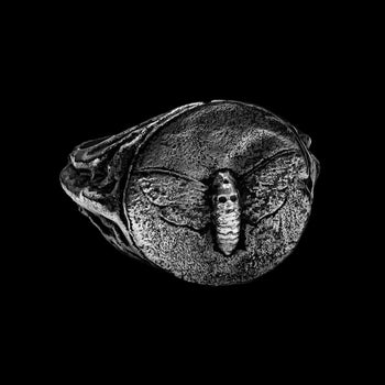 Death's Head Hawk Moth Ring